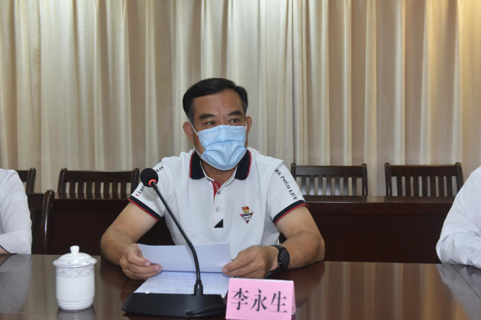 市紀委副書記、市監委副主任、市委巡察工作領導小組成員李永生講話